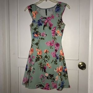 Floral Fit & Flare Dress